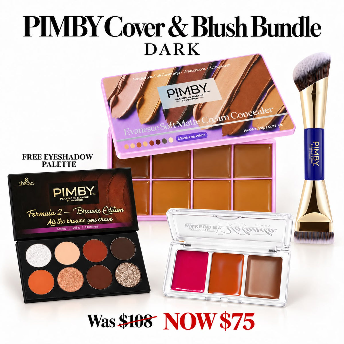 PIMBY Cover & Blush Bundle DARK