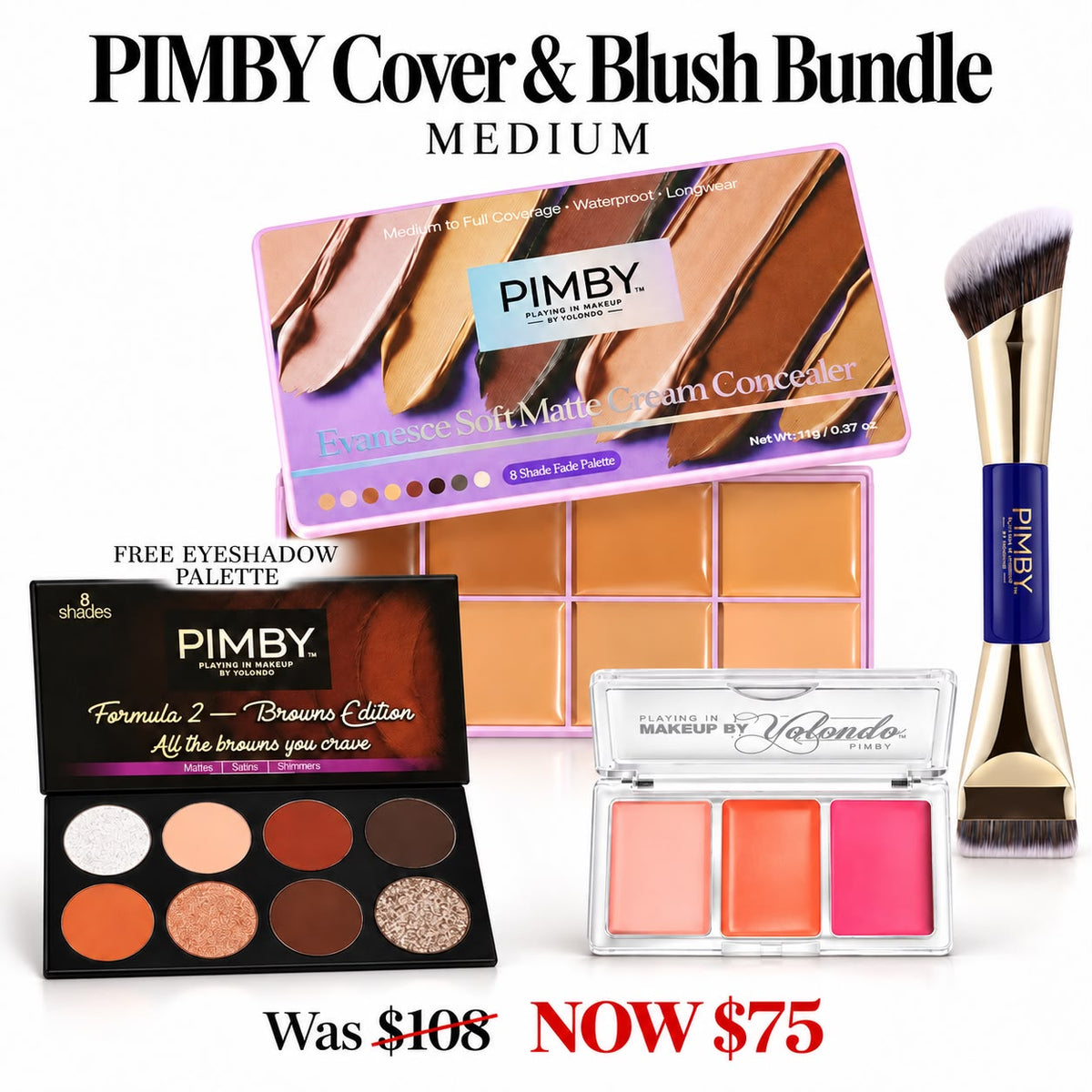 PIMBY Cover & Blush Bundle MEDIUM