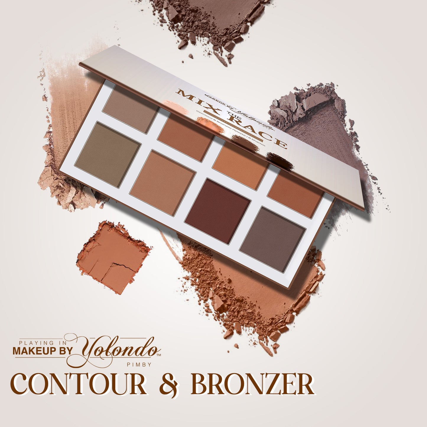 Mix Race Contour and Bronzer Palette