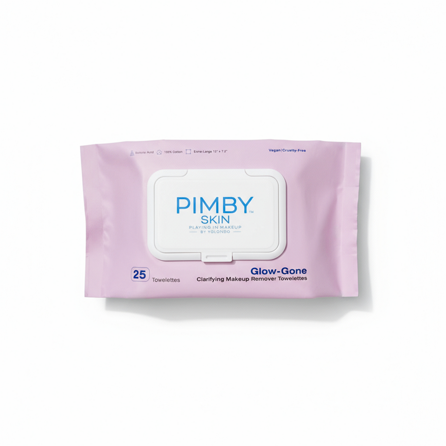 Clarifying Glow-Gone Makeup Remover Towelettes-acne prone skin