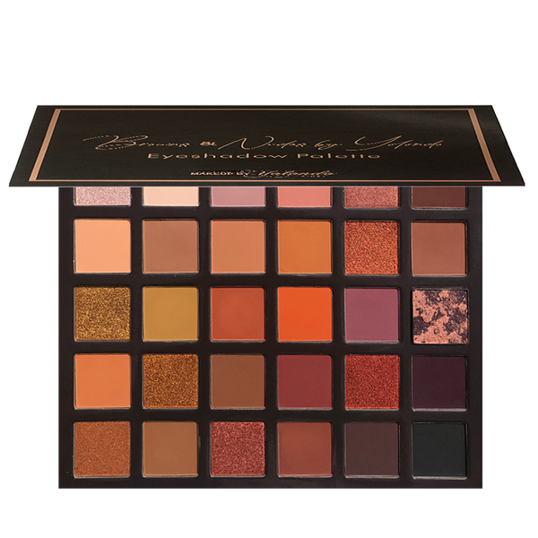 Browns and Nudes by Yolondo Eyeshadow Palette Playing In Makeup By