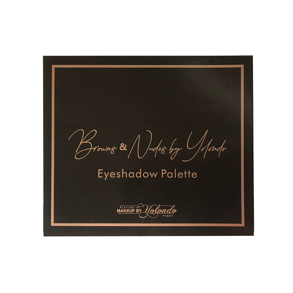 Browns and Nudes by Yolondo Eyeshadow Palette
