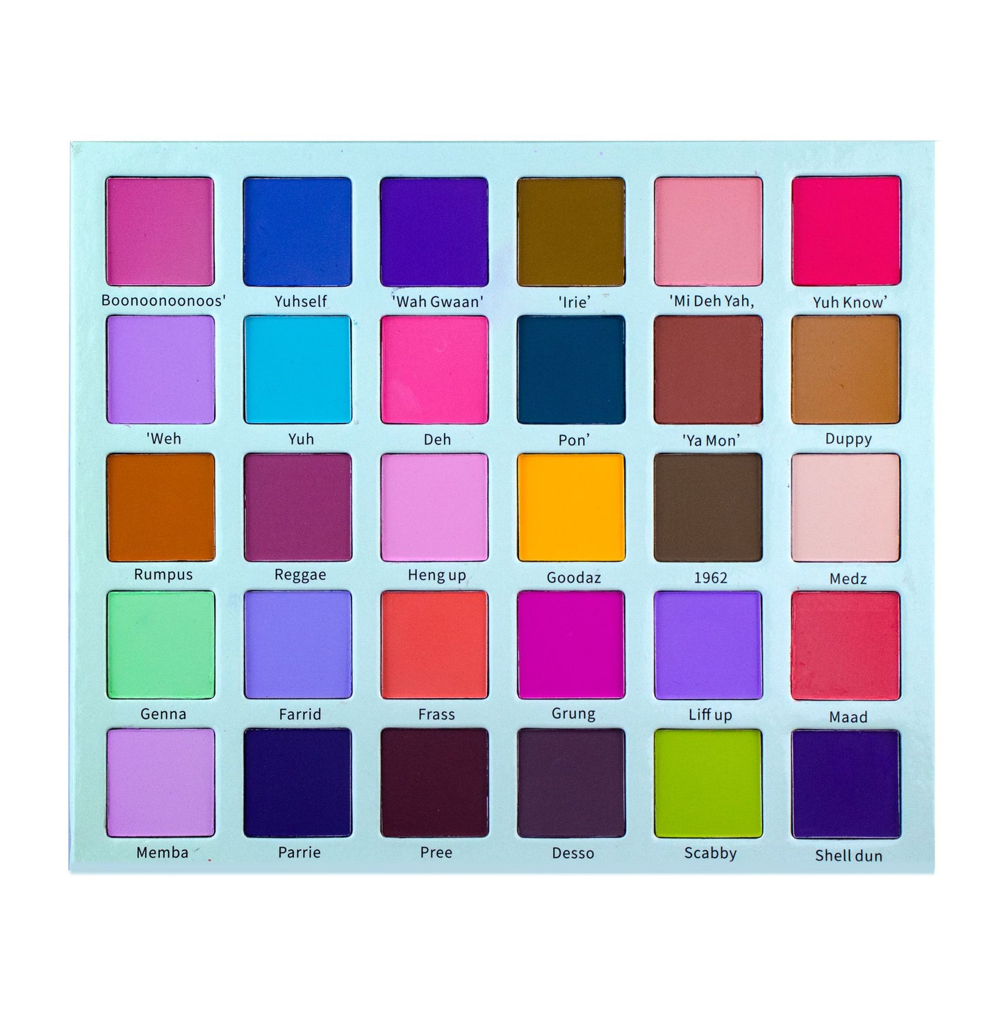 Jamrock 2 Matte Eyeshadow Palette