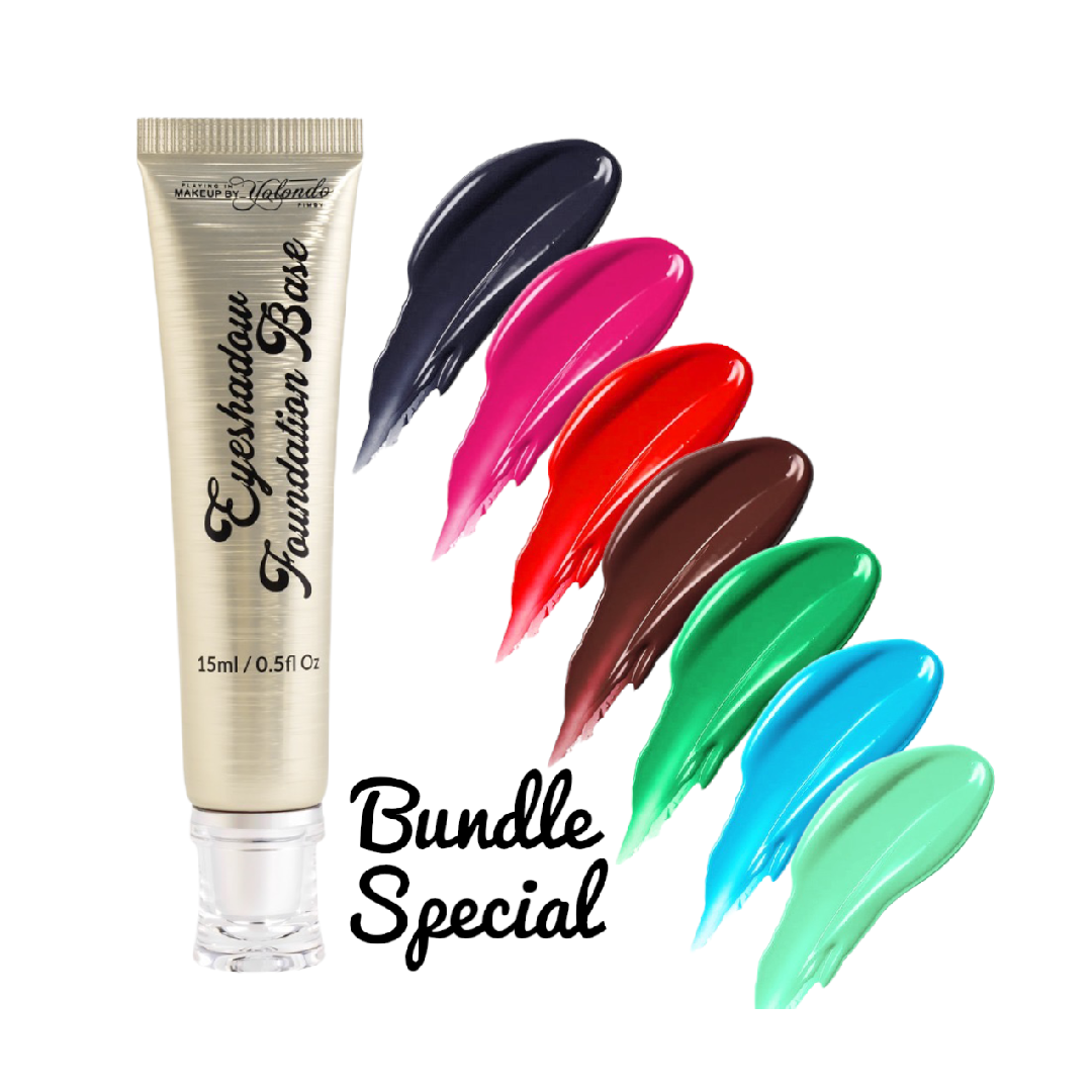 Multi-Use Eyeshadow Foundation Base - Color Bundle