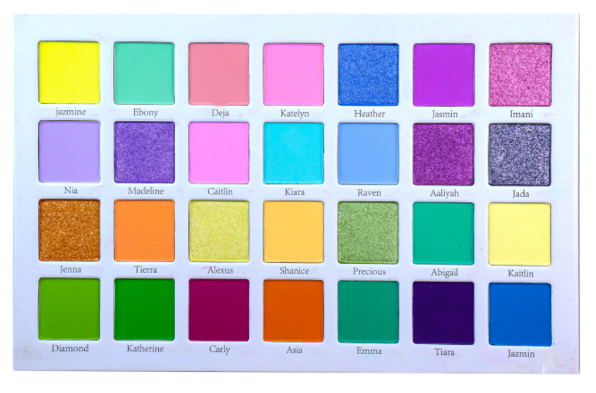 Refresh Jamrock Pastel Eyeshadow Palette