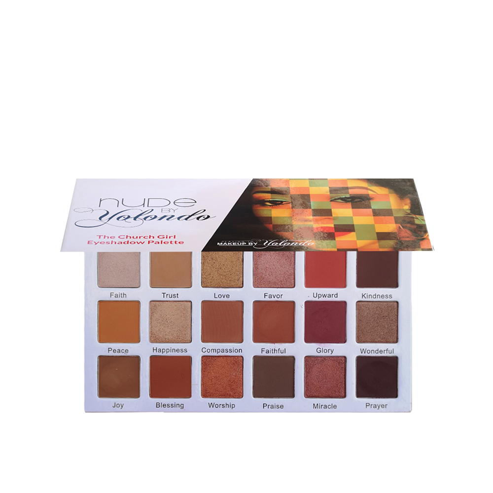 Church Girl “Nude By Yolondo” Eyeshadow Palette