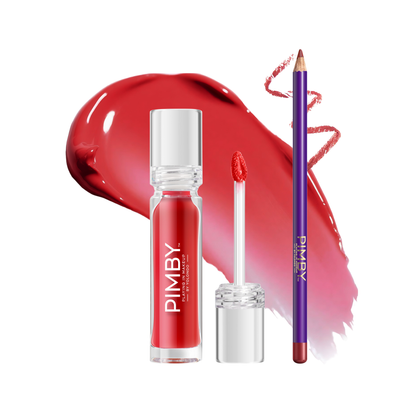 Lip Gloss & Liner Combo