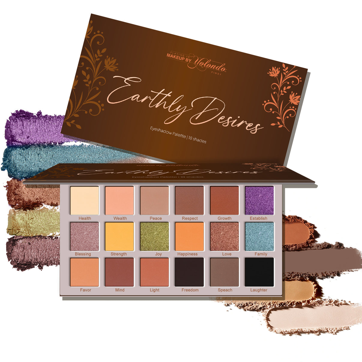 Earthly Desires Eyeshadow Palette Playing In Makeup By Yolondo LLC