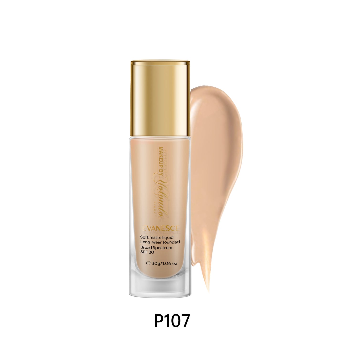 Evanesce Soft Matte Liquid Foundation- Full Size