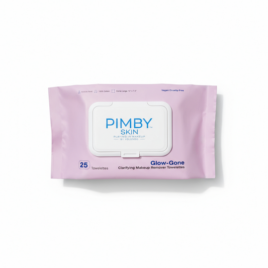 Clarifying Glow-Gone Makeup Remover Towelettes-acne prone skin