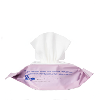 Clarifying Glow-Gone Makeup Remover Towelettes-acne prone skin
