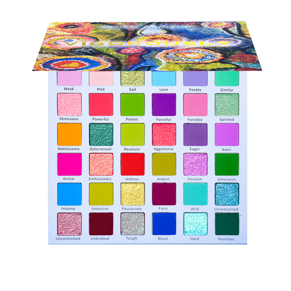Vigorously Eyeshadow Palette Playing In Makeup By Yolondo LLC