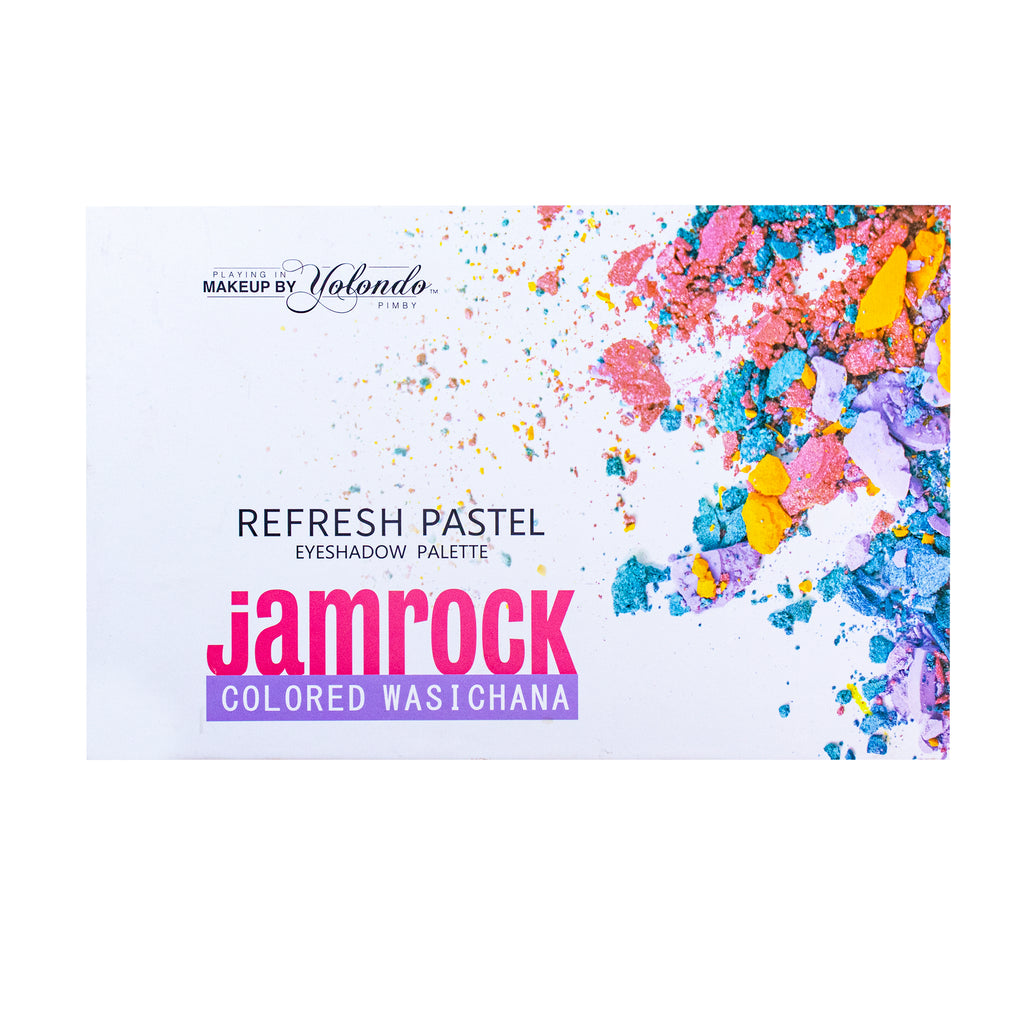 The Refresh Jamrock Colored Wasichana Pastel Eyeshadow Palette