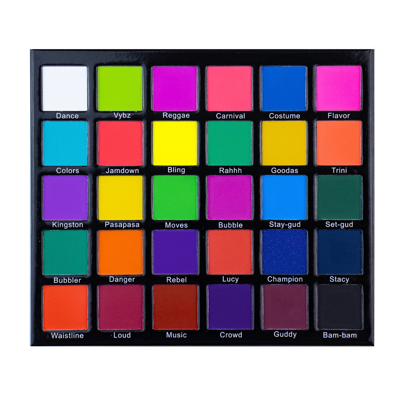 Refresh Jamrock Matte Eyeshadow Palette Playing In Makeup By Yolondo LLC